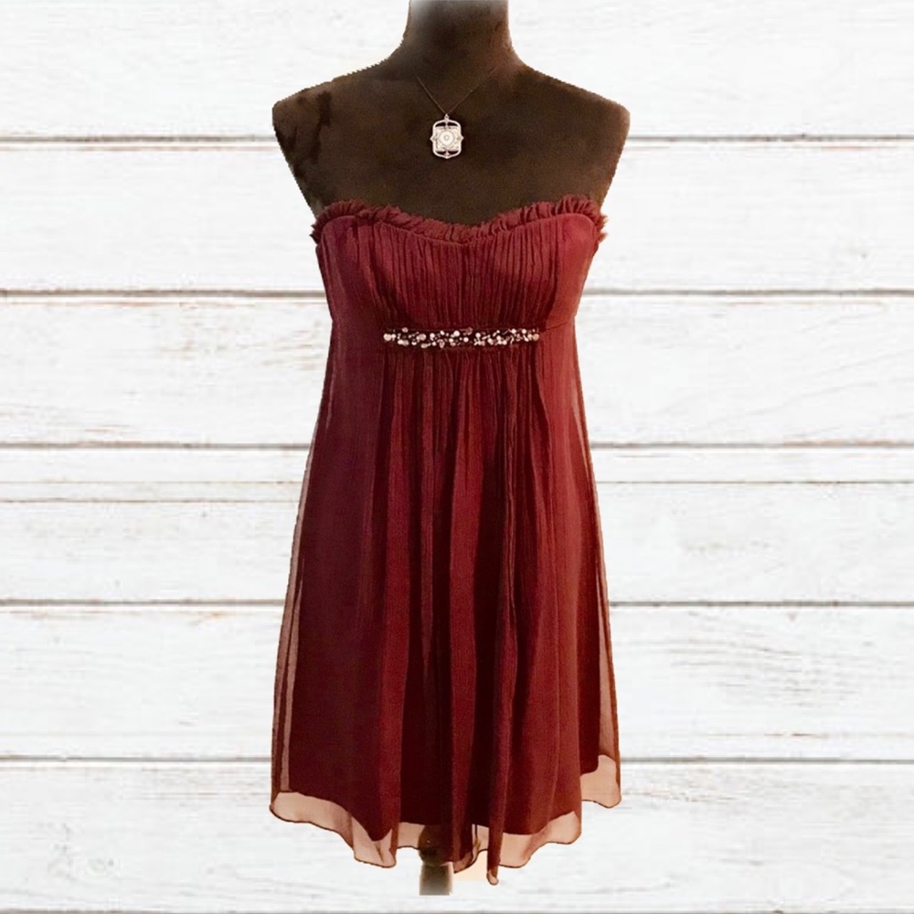 NWT BCBG MaxAzria strapless dress